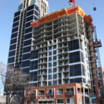 Calgary condo building under construction